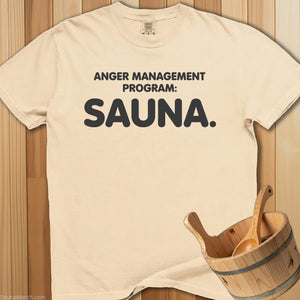 Anger Management Program Sauna T-Shirt - SaunaMerch