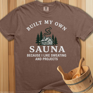 Built My Own Sauna, I Like Sweating And Projects - SaunaMerch