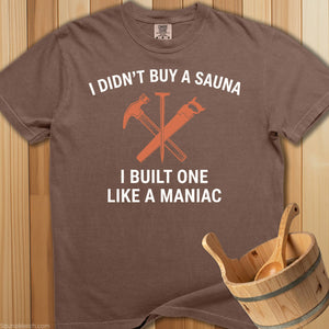 I Didn't Buy a Sauna, Built One Like a Maniac - Espresso