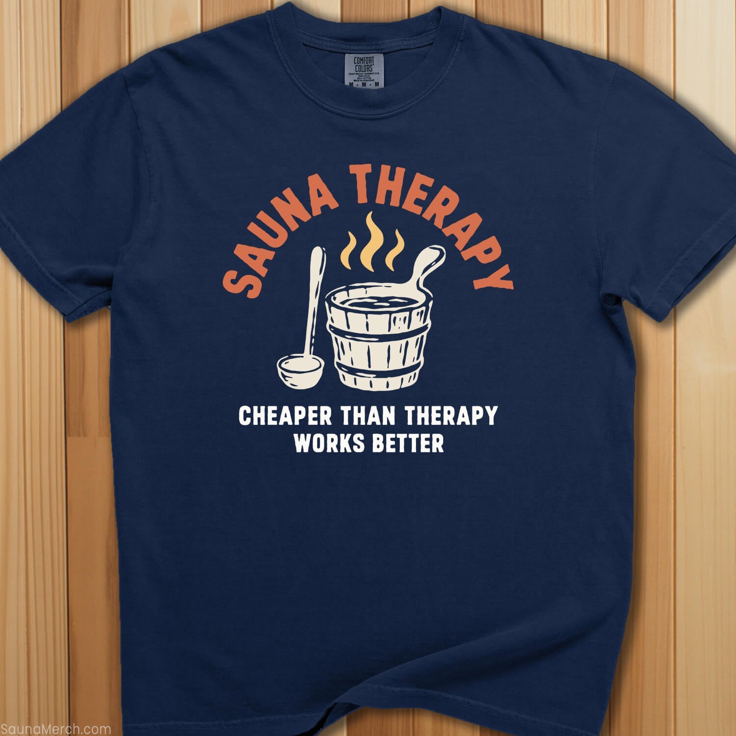 Cheap Sauna Therapy T-Shirt - SaunaMerch
