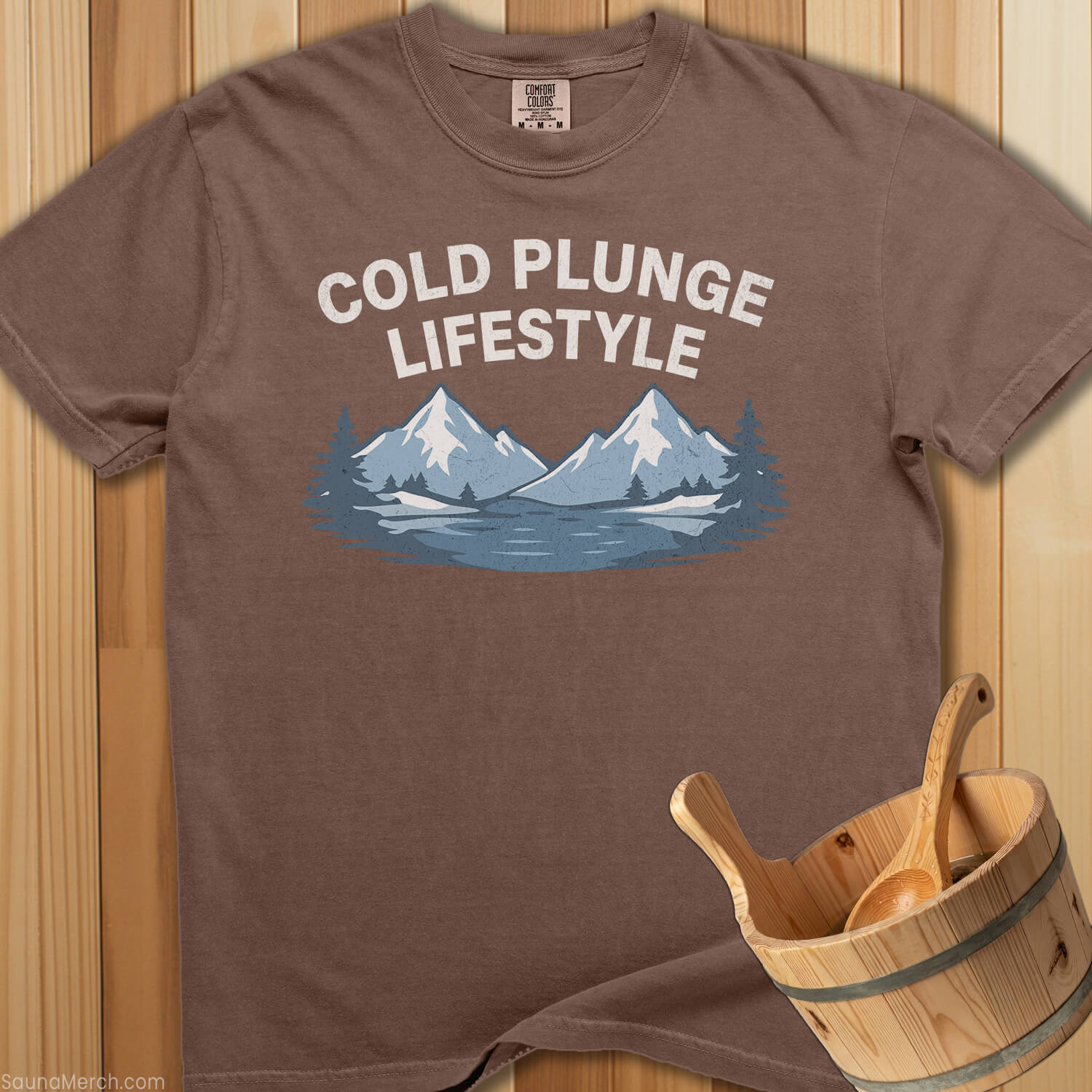 Cold Plunge Lifestyle T-Shirt - SaunaMerch