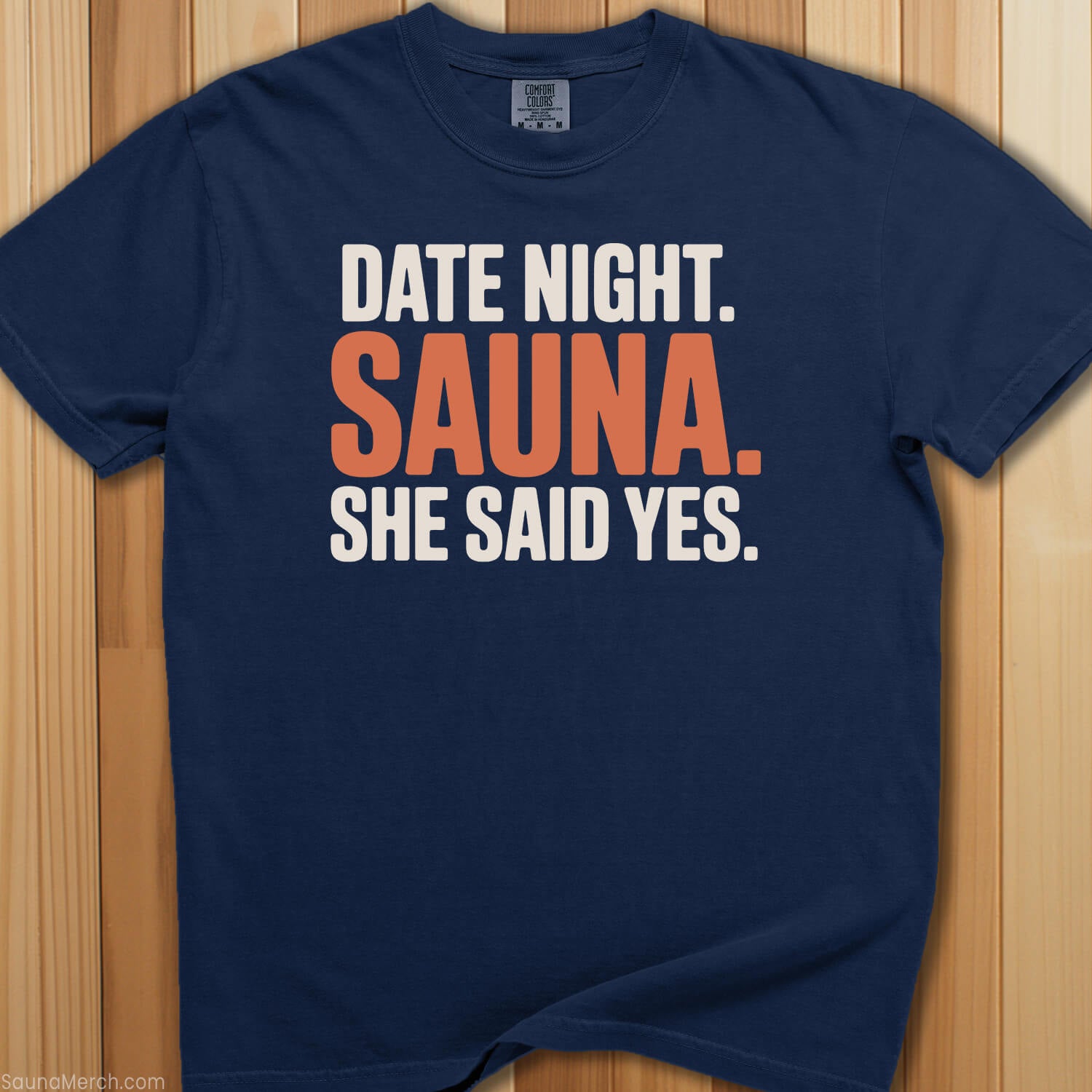 Date Night Sauna T-Shirt - SaunaMerch