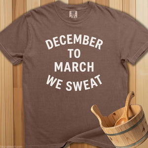December to March Sweat T-Shirt - Espresso
