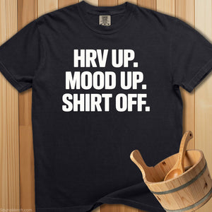 HRV Up Mood Up Sauna T-Shirt - SaunaMerch
