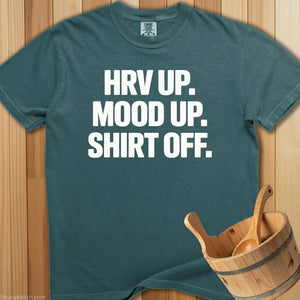HRV Up Mood Up Sauna T-Shirt - SaunaMerch