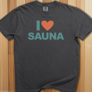 I Heart Sauna T-Shirt - SaunaMerch