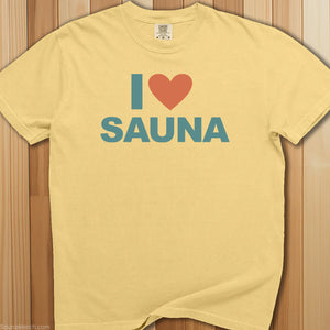 I Heart Sauna T-Shirt - SaunaMerch
