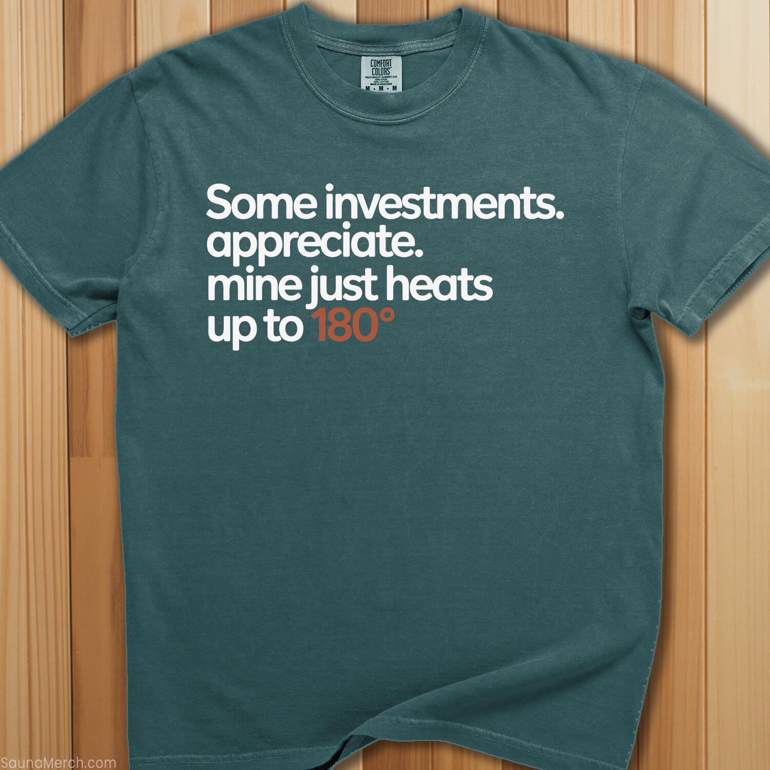 Investment Heats Up To 180 T-Shirt