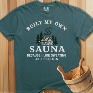 Built My Own Sauna, I Like Sweating And Projects - Blue Spruce