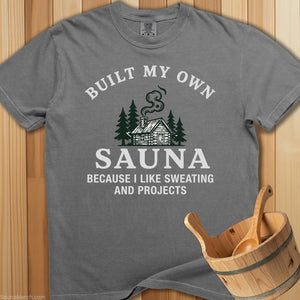 Built My Own Sauna, I Like Sweating And Projects - Grey