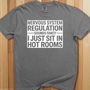Nervous System Regulation Sauna T-Shirt - SaunaMerch