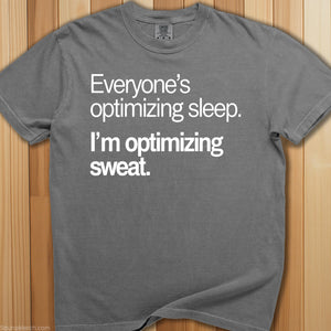 Optimizing Sweat T-Shirt - SaunaMerch