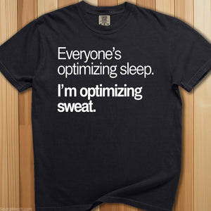 Optimizing Sweat T-Shirt - SaunaMerch