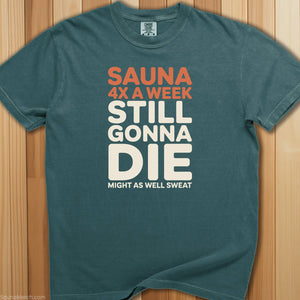 Sauna 4 Times a Week T-Shirt - SaunaMerch