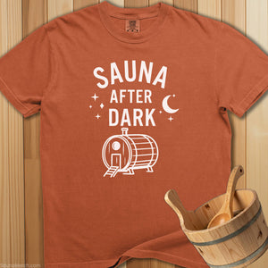Sauna After Dark T-Shirt - SaunaMerch