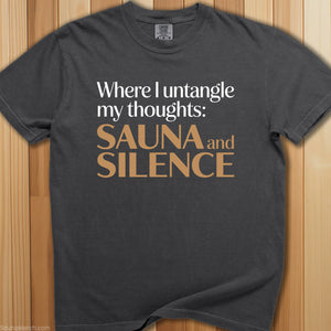 Sauna And Silence Untangle T-Shirt - SaunaMerch