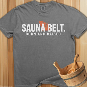 Sauna Belt Born T-Shirt - Grey