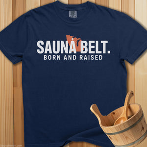 Sauna Belt Born T-Shirt - Navy