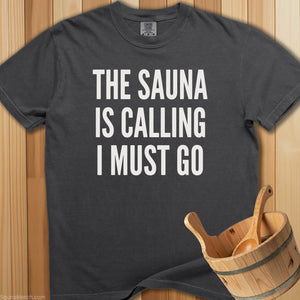 Sauna Calling T-Shirt - Pepper
