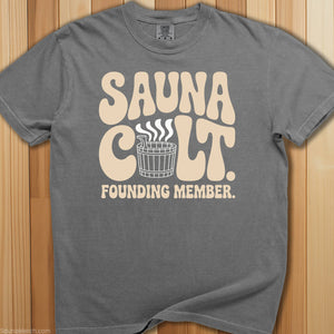 Sauna Cult Founding Member T-Shirt - SaunaMerch