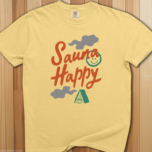 Sauna Happy T-Shirt - SaunaMerch