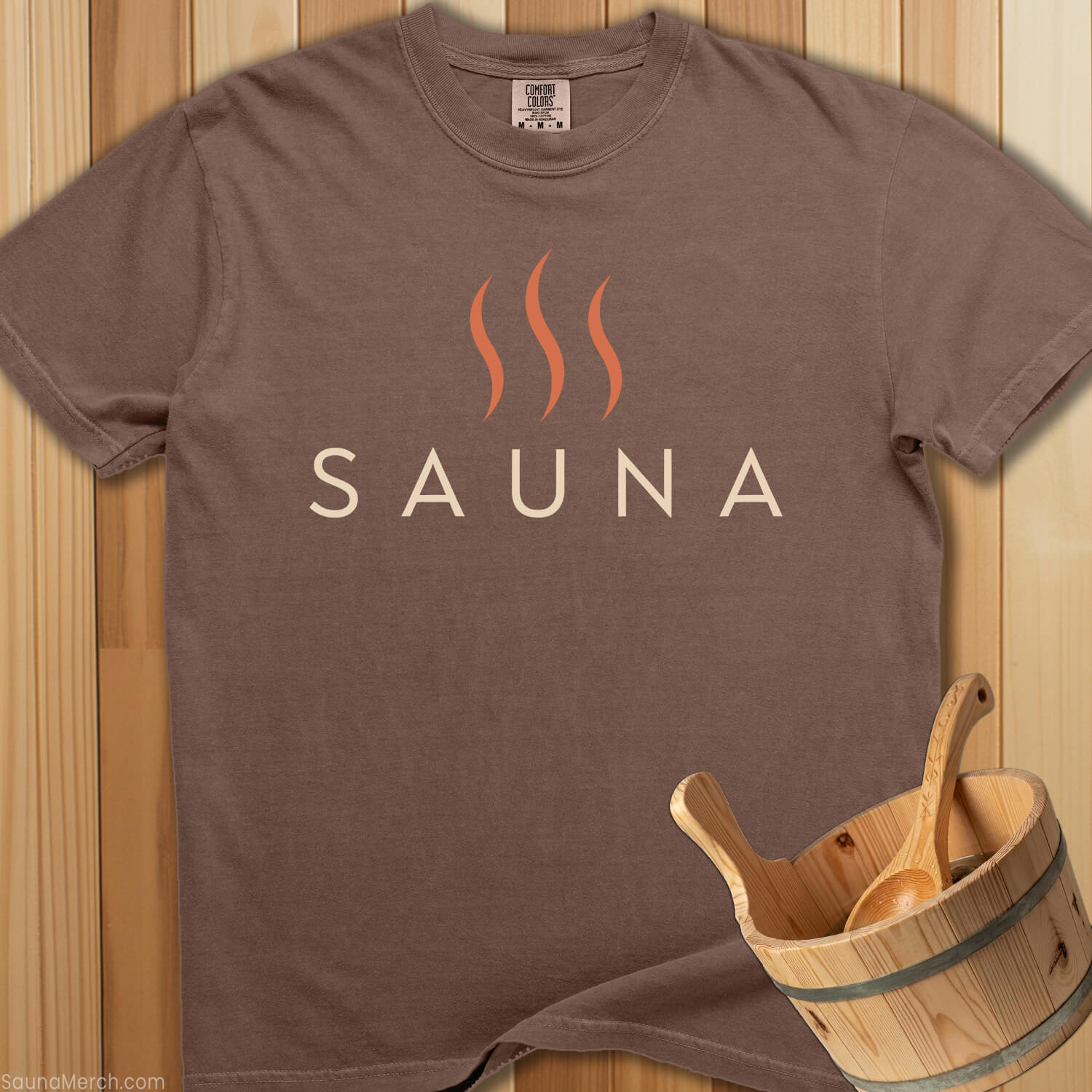 Sauna Heat Wave T-Shirt - SaunaMerch