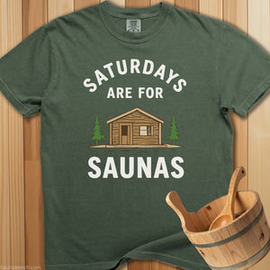 Sauna on Saturdays T-Shirt - SaunaMerch