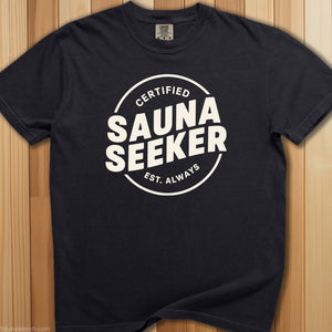 Sauna Seeker T-Shirt - SaunaMerch