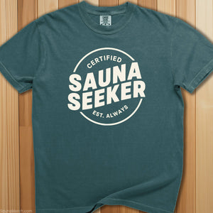 Sauna Seeker T-Shirt - SaunaMerch