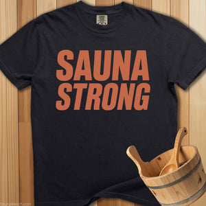 Sauna Strong T-Shirt - Black