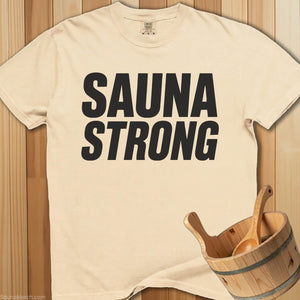 Sauna Strong T-Shirt - Ivory