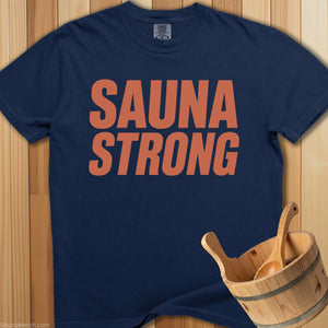 Sauna Strong T-Shirt - Navy