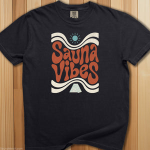 Sauna Vibes T-Shirt - SaunaMerch