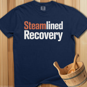 Steamlined Recovery T-Shirt - SaunaMerch