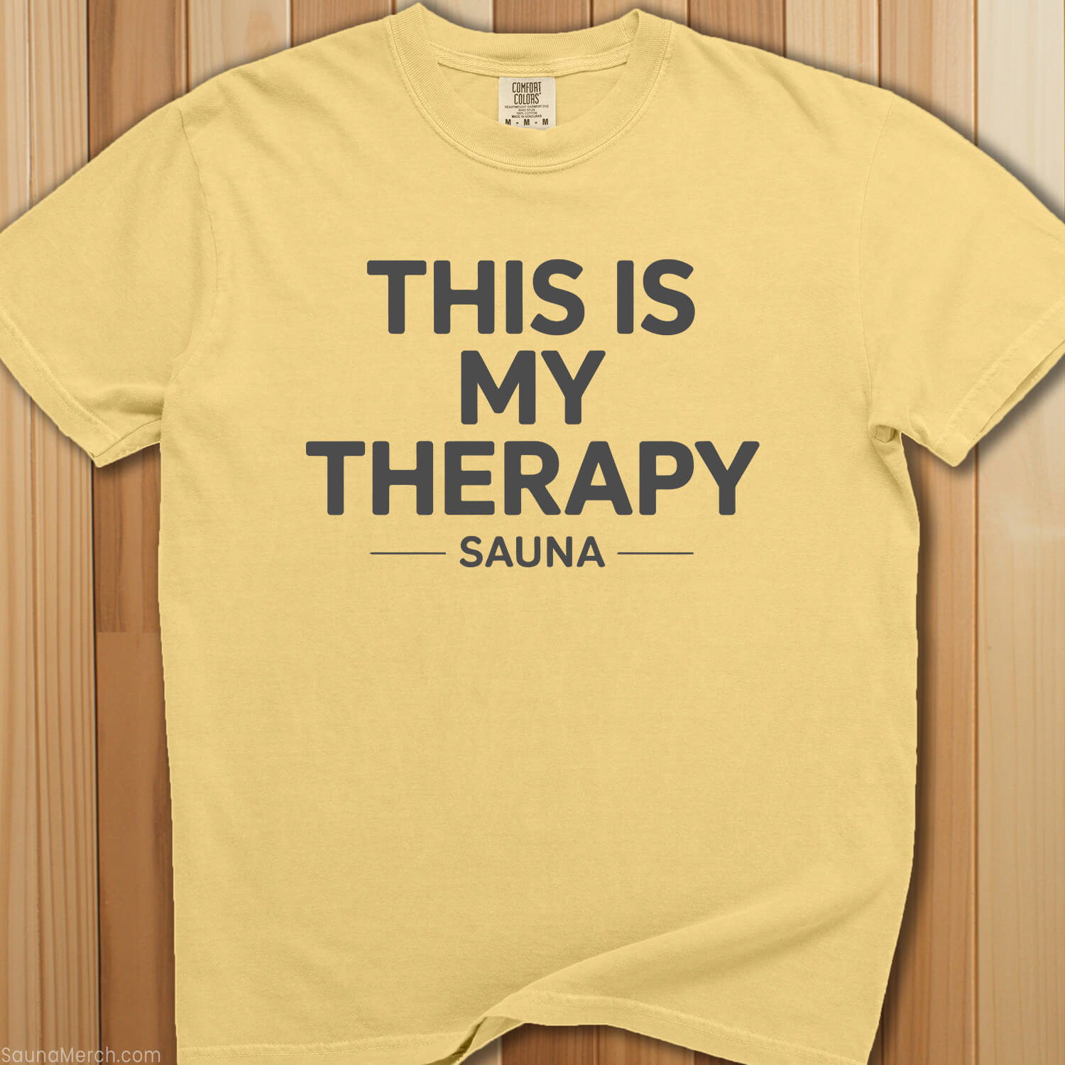 This Is My Therapy Sauna T-Shirt - SaunaMerch