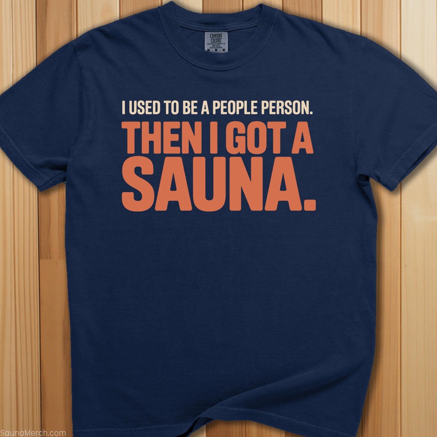 Used To Be a People Person Sauna T-Shirt - SaunaMerch