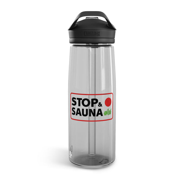 Stop and Sauna Water Bottle - BPA-Free & Leak-Proof