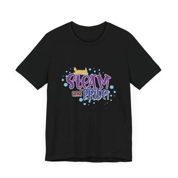 Sauna T-Shirt: Sweat, Steam, and Pride - 100% Cotton LGBTQ+