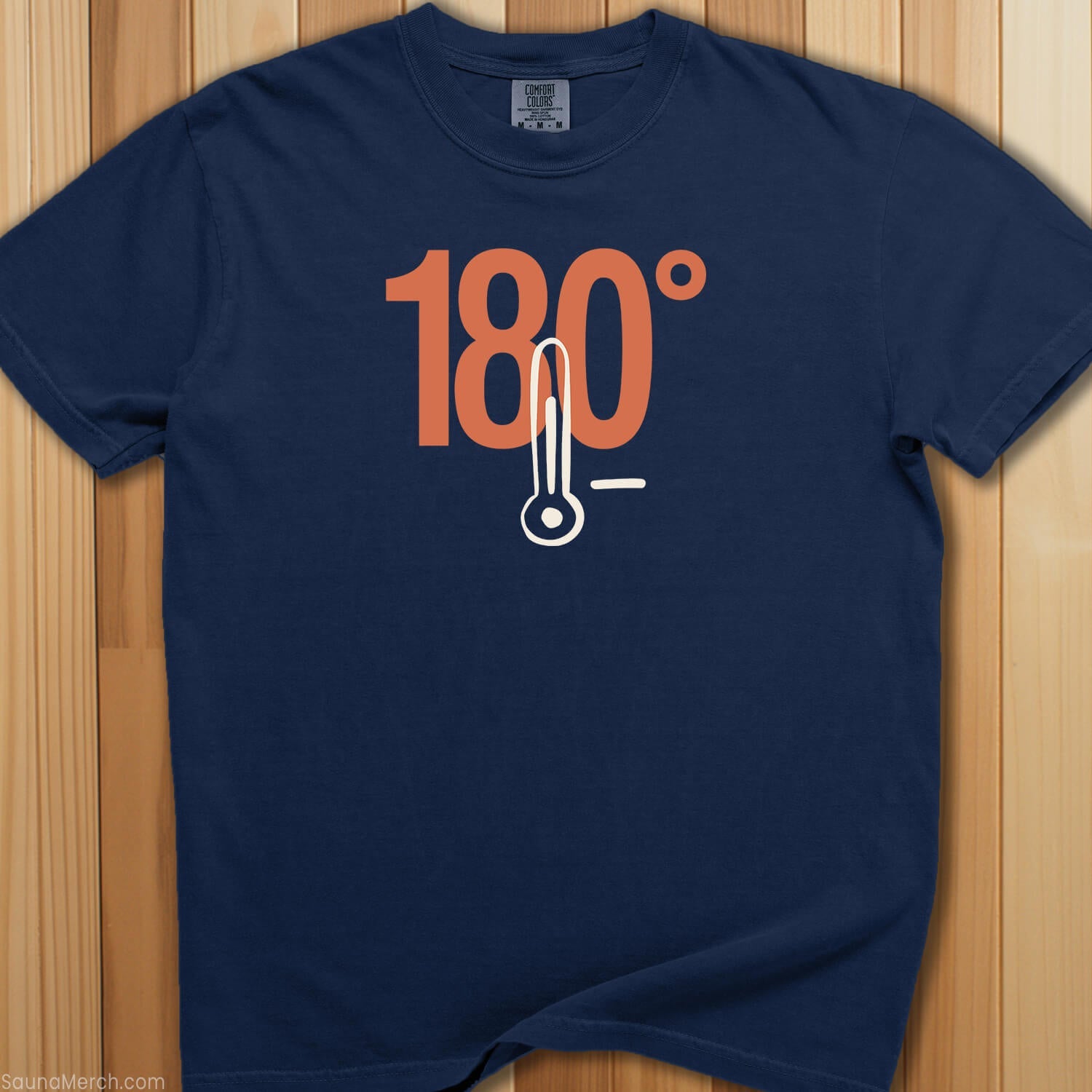 180 Degrees T-Shirt - SaunaMerch