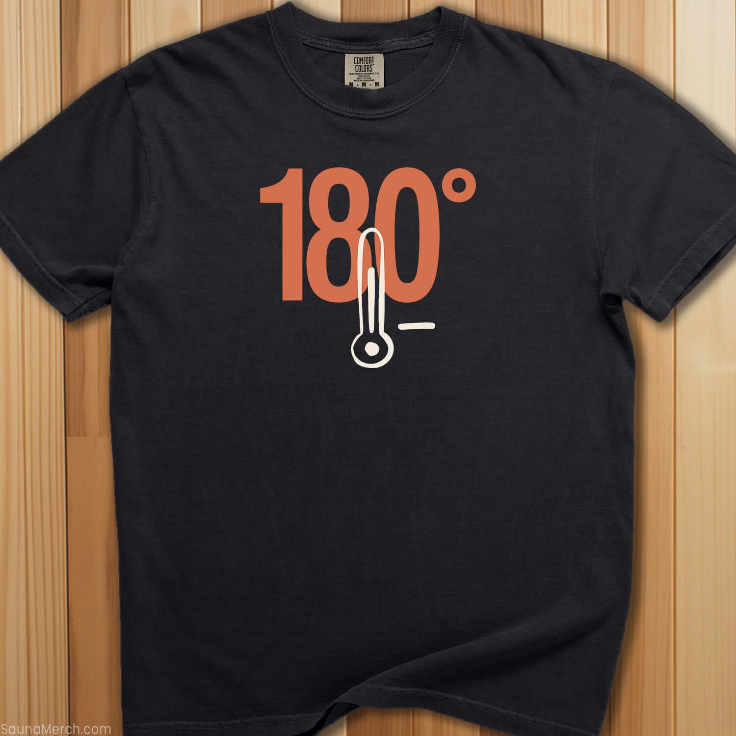 180 Degrees T-Shirt - SaunaMerch