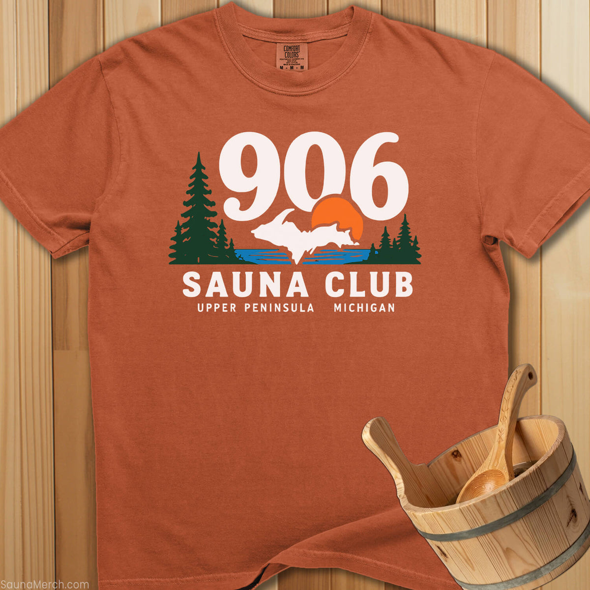 906 Sauna Club T-Shirt - SaunaMerch