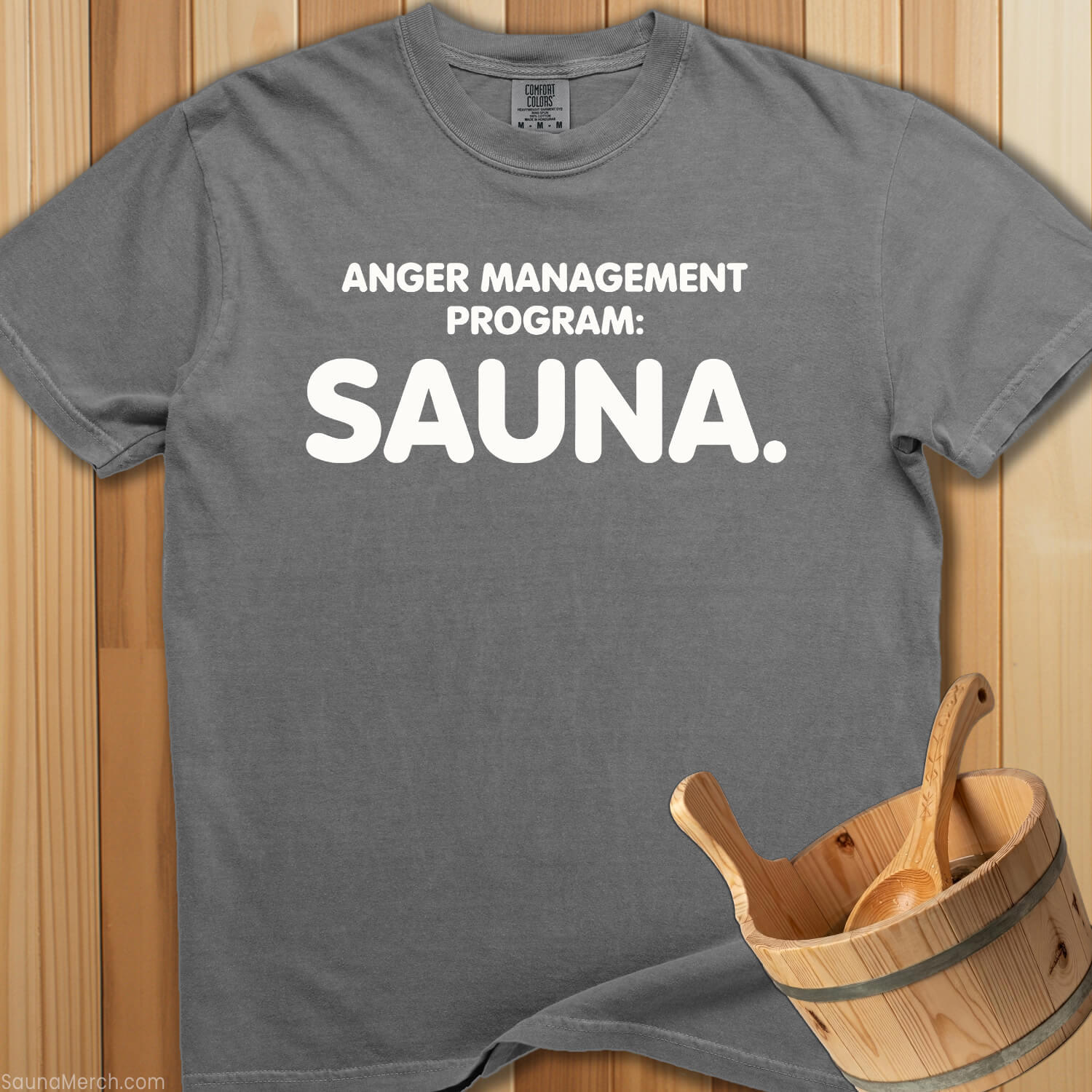 Anger Management Program Sauna T-Shirt - SaunaMerch