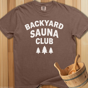 Backyard Sauna Club T-Shirt - SaunaMerch