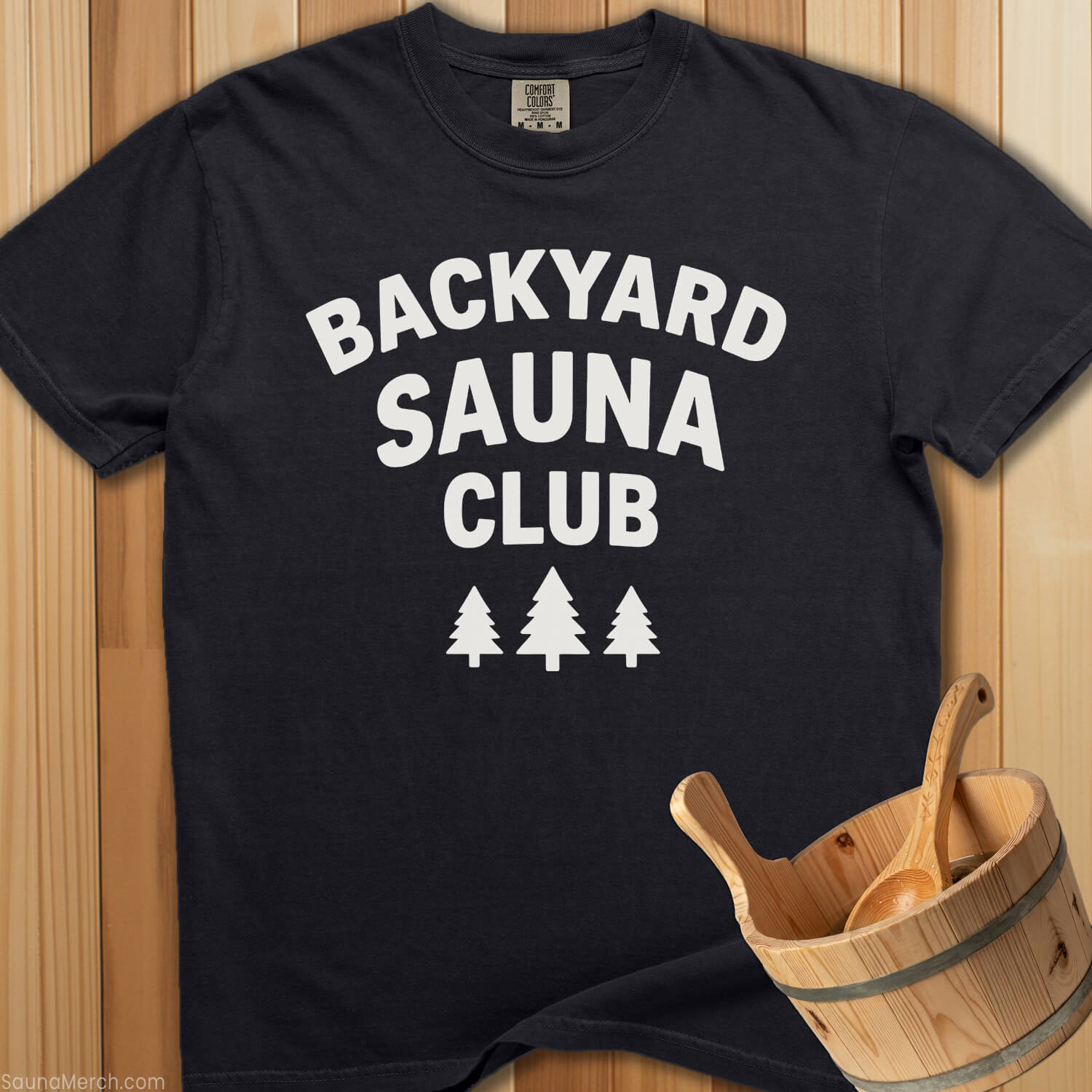 Backyard Sauna Club T-Shirt - SaunaMerch