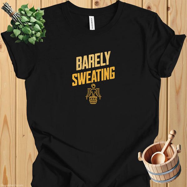 Barely Sweating Sauna Cotton T-Shirt