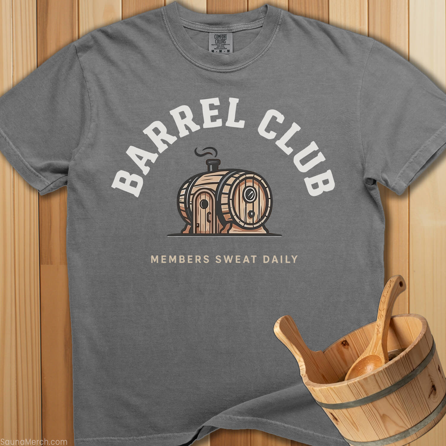 Barrel Club Members Sweat Daily T-Shirt - SaunaMerch