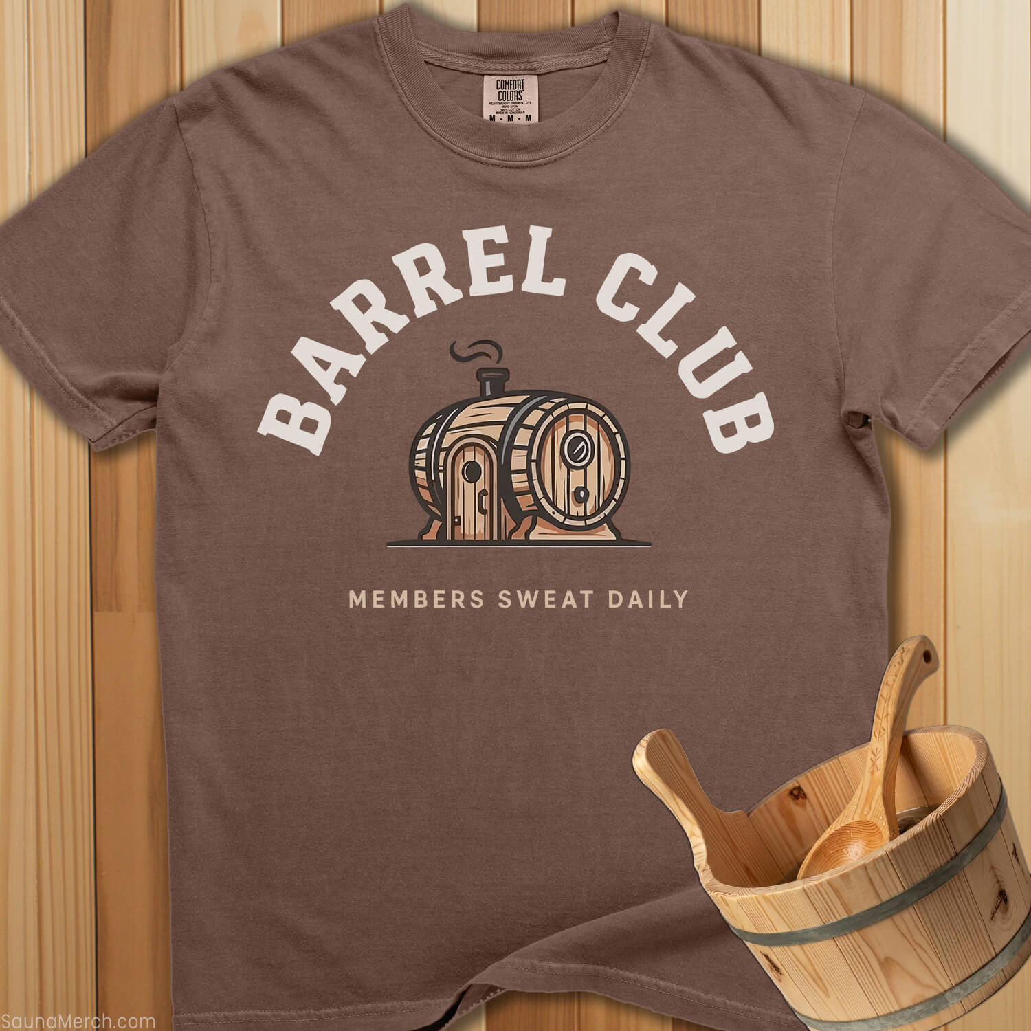 Barrel Club Members Sweat Daily T-Shirt - SaunaMerch