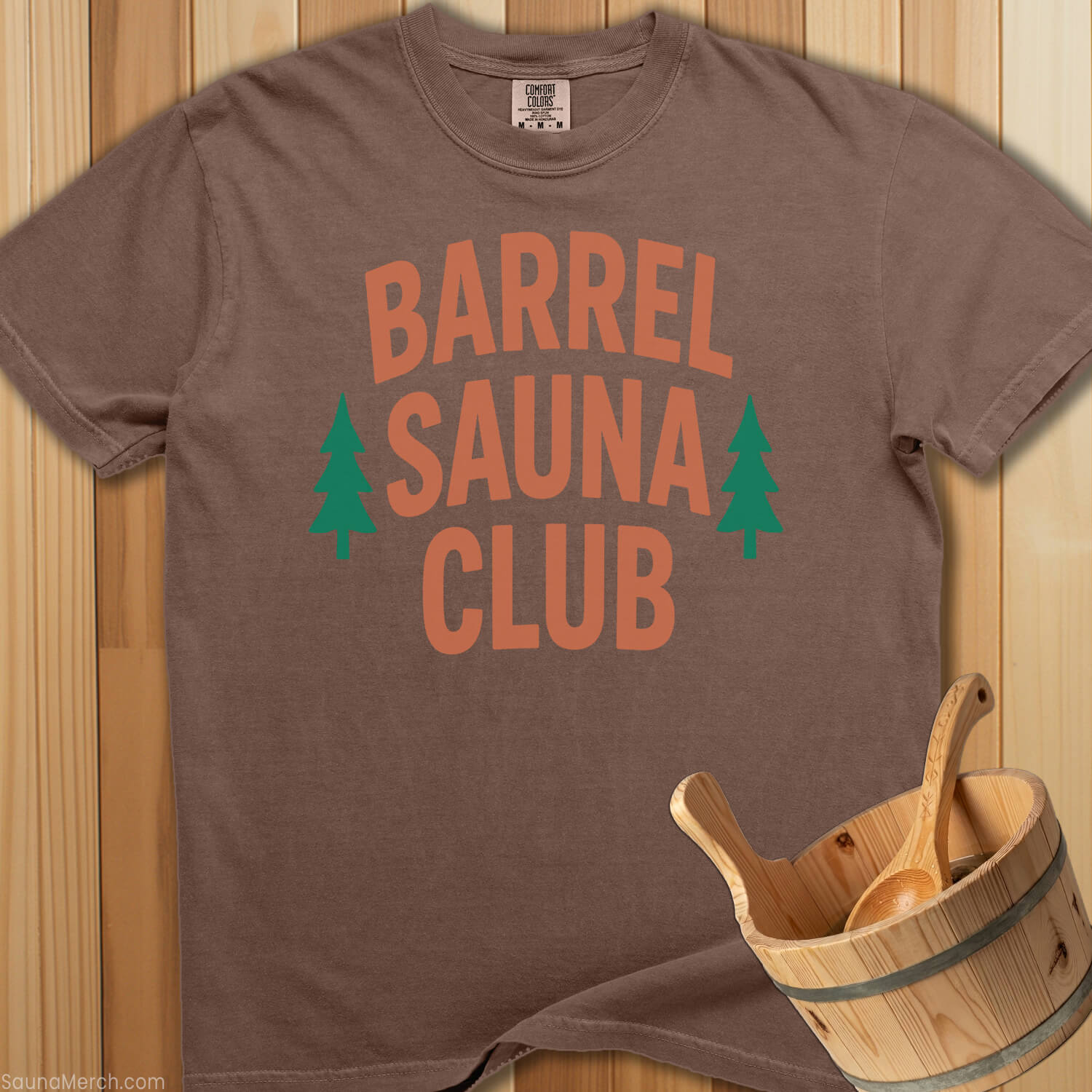 Barrel Sauna Club T-Shirt - SaunaMerch