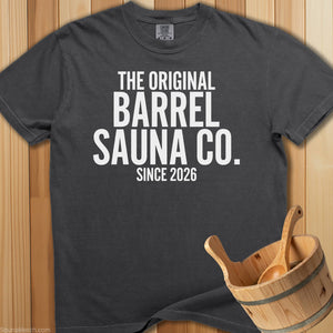 Original Barrel Sauna Company T-Shirt - Pepper