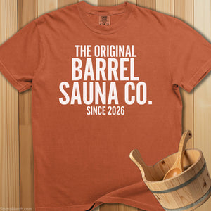 Original Barrel Sauna Company T-Shirt - Yam